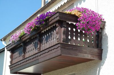 aménagement paysager balcon
