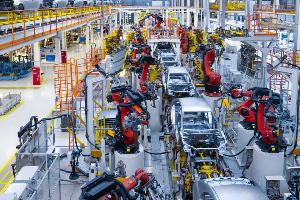 robots industriels