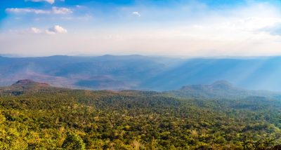 Paysage dans la province de Loei, Thaïlande