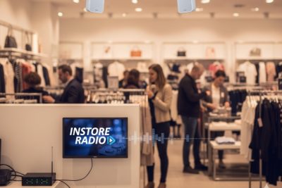 Radio en magasin