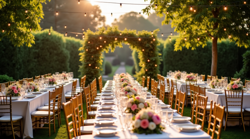Les idées décoration pour un mariage réussi