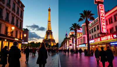 Paris et Las Vegas : duel sur les jeux d'argent