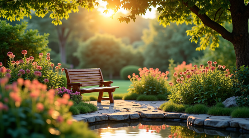 Créer un espace de détente dans votre jardin maison