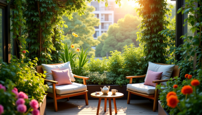 Cultivez votre oasis de bonheur dans un jardin urbain
