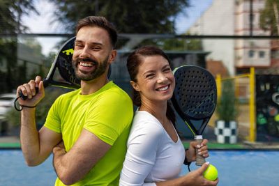Installation terrain de pickleball