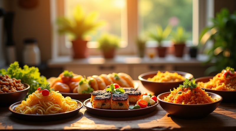 Saveurs du monde : 7 recettes pour un voyage gustatif